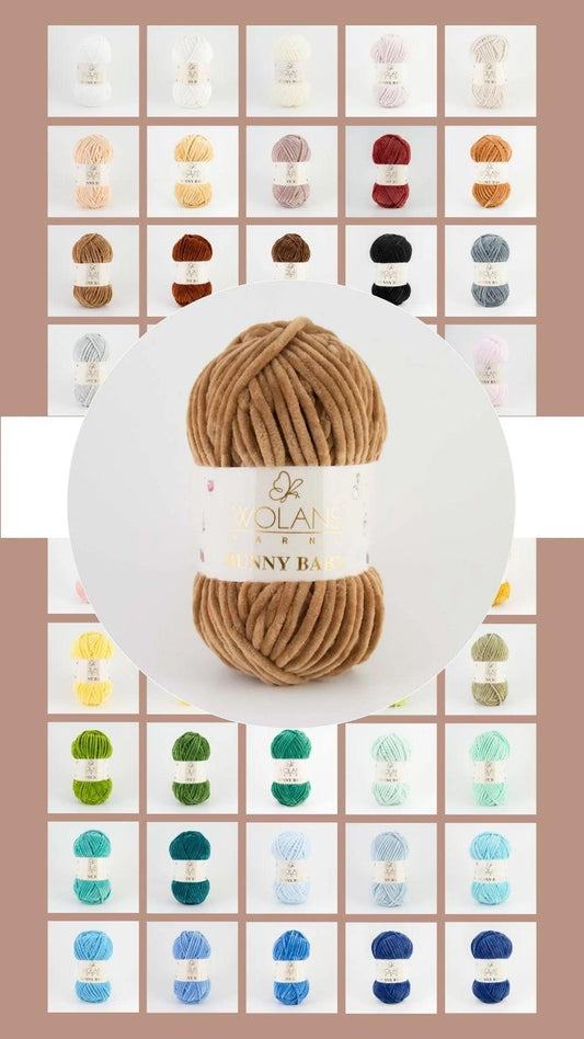 Bunny Baby : le fil chenille pour vos Amigurumis