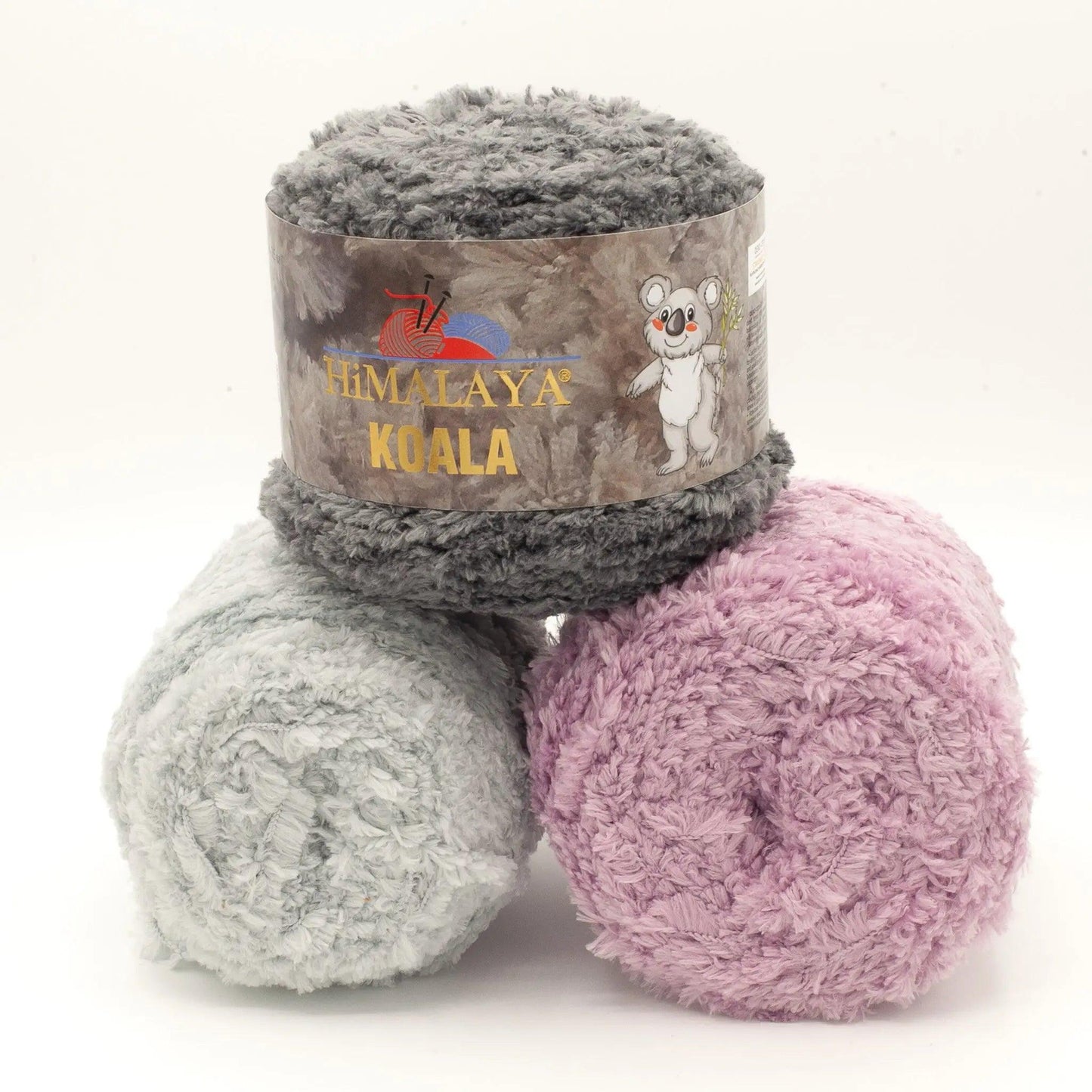 Fil Fluffy : Koala - Himalaya - LilyWools - Amigurumis et Crochets