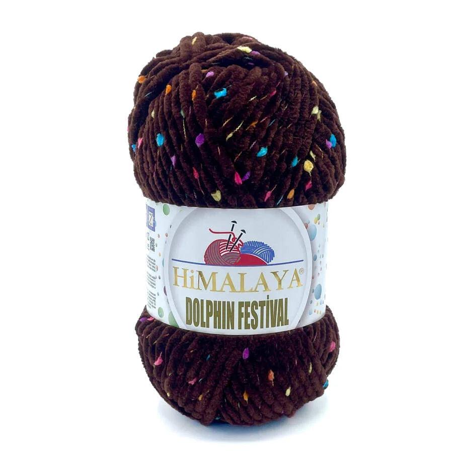 Fil chenille : Dolphin Festival - Himalaya LilyWools - Amigurumis et Crochets