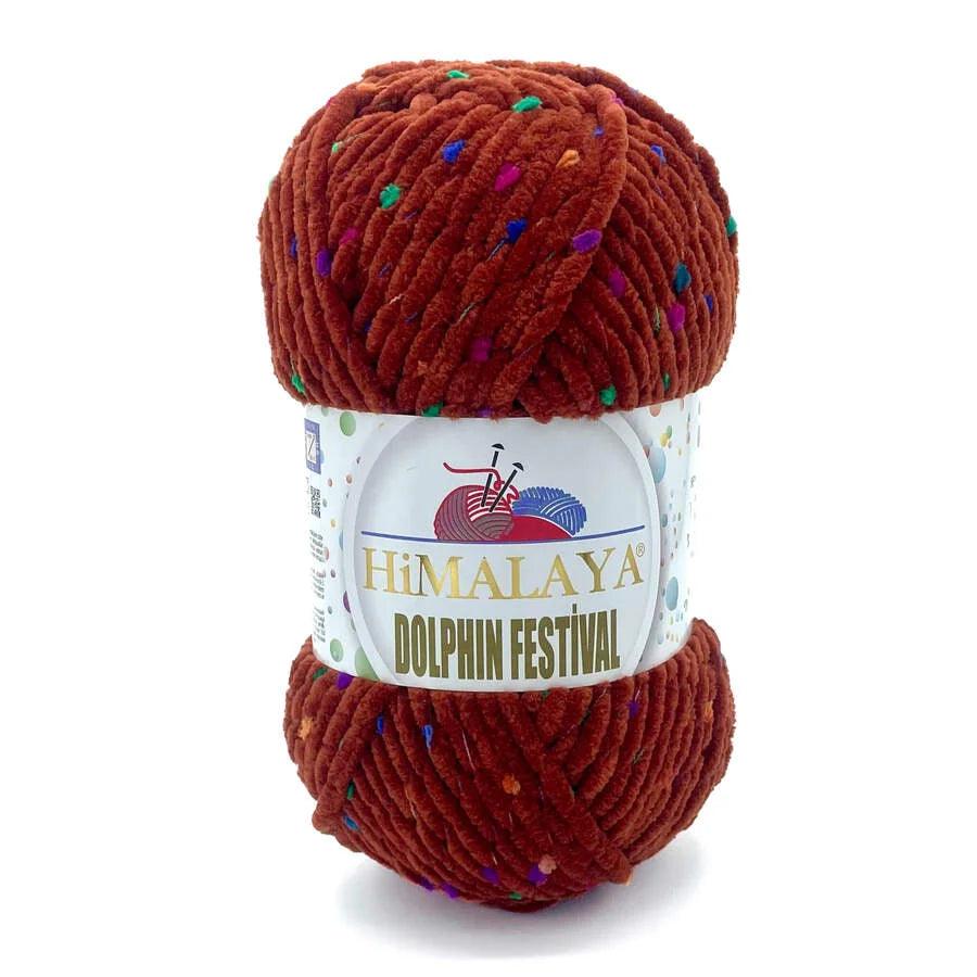 Fil chenille : Dolphin Festival - Himalaya LilyWools - Amigurumis et Crochets