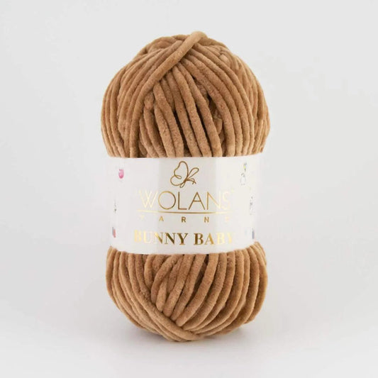 Fil chenille : Bunny Baby - Wolans Yarns LilyWools - Amigurumis et Crochets