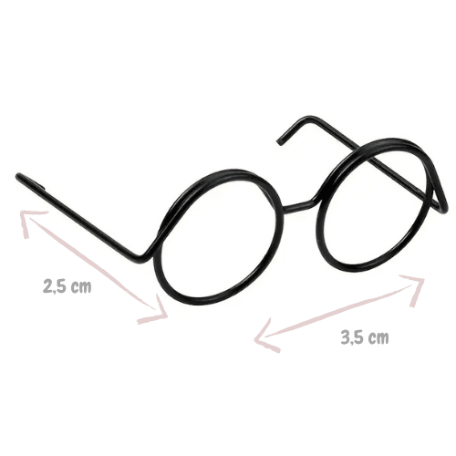 Lunettes pour Amigurumi LilyWools - Amigurumis et Crochets