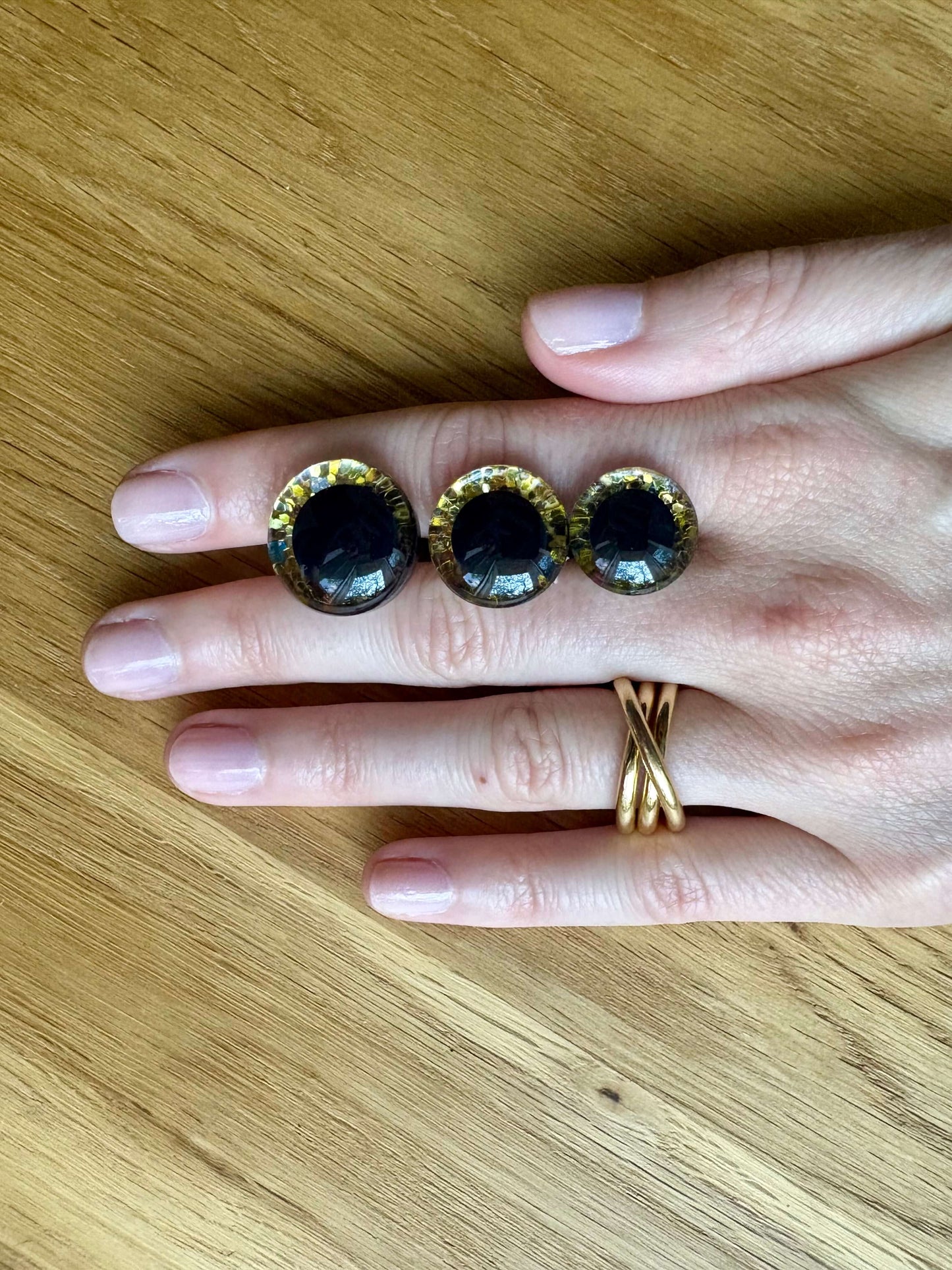 Yeux de sécurité pour Amigurumis et peluches - Jaune LilyWools - Amigurumis et Crochets