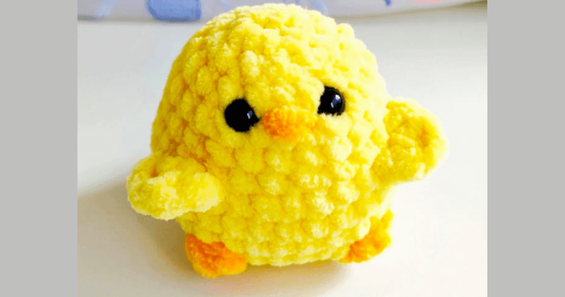 Patron gratuit bébé Poussin Amigurumi - Fil Chenille
