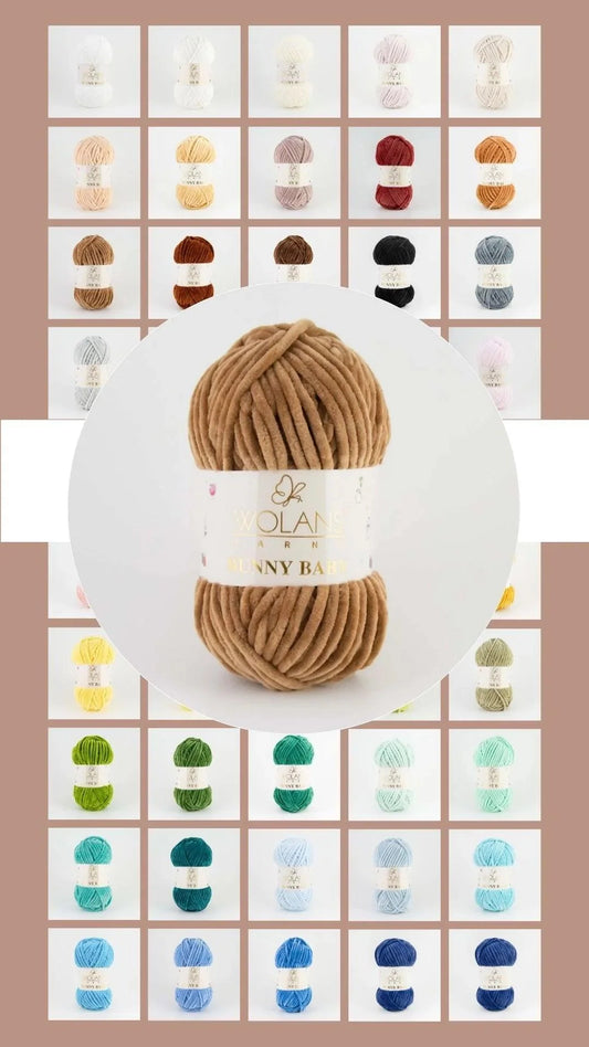 Bunny Baby : le fil chenille pour vos Amigurumis