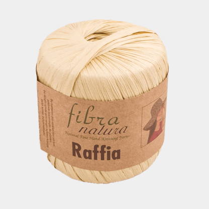 Fil raphia : Raffia Multi - Fibra Natura LilyWools - Amigurumis et Crochets