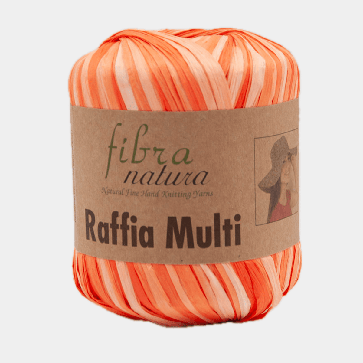 Fil raphia : Raffia Multi - Fibra Natura LilyWools - Amigurumis et Crochets