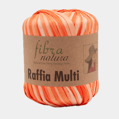Fil raphia : Raffia Multi - Fibra Natura LilyWools - Amigurumis et Crochets