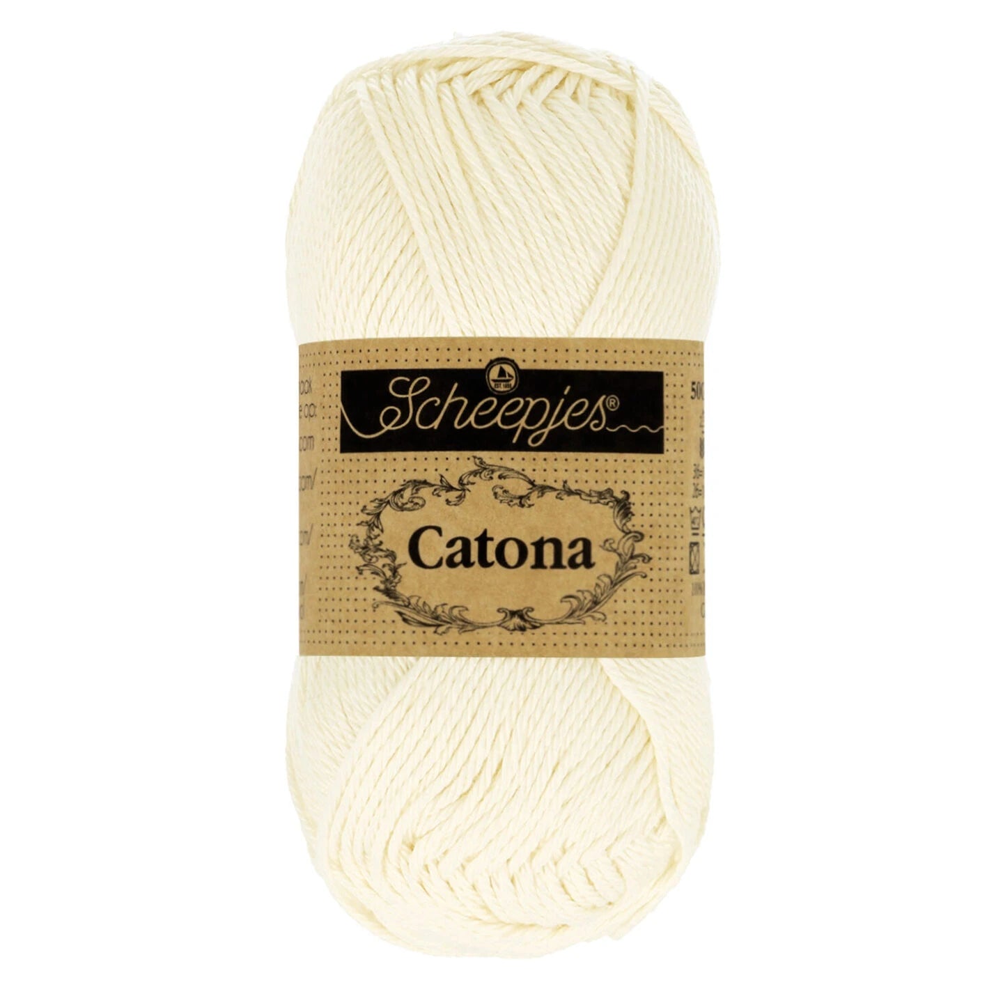 Fil coton Catona Scheepjes 130 vieilles dentelles 50g idéal amigurumi crochet