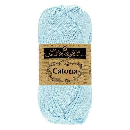 Fil coton Catona Scheepjes 173 bluebell 50g idéal amigurumi crochet