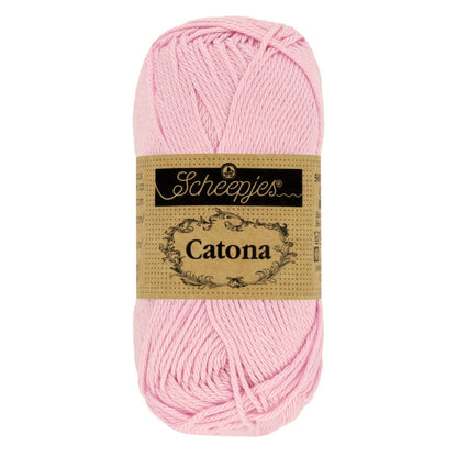 Fil coton Catona Scheepjes 246 rose glacée 50g idéal amigurumi crochet