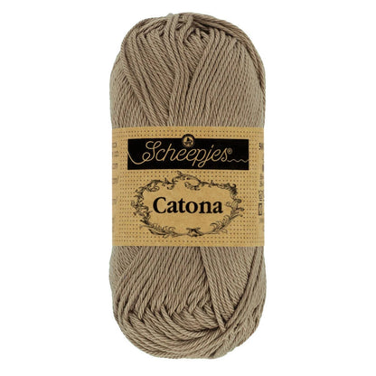 Fil coton Catona Scheepjes 254 roche lunaire 50g idéal amigurumi crochet
