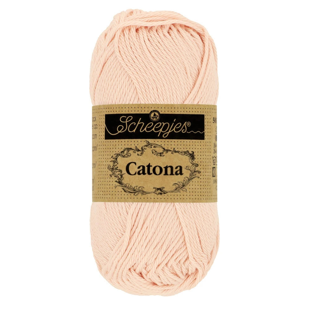 Fil coton Catona Scheepjes 263 pétale de pêche 50g idéal amigurumi crochet