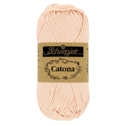 Fil coton Catona Scheepjes 263 pétale de pêche 50g idéal amigurumi crochet