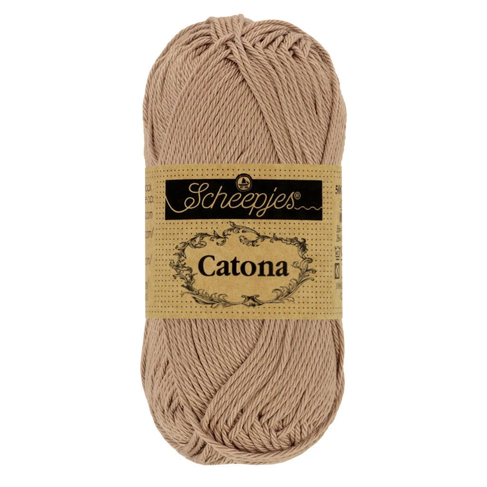 Fil coton Catona Scheepjes 506 caramel 50g idéal amigurumi crochet