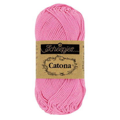 Fil coton Catona Scheepjes 519 fressia 50g idéal amigurumi crochet