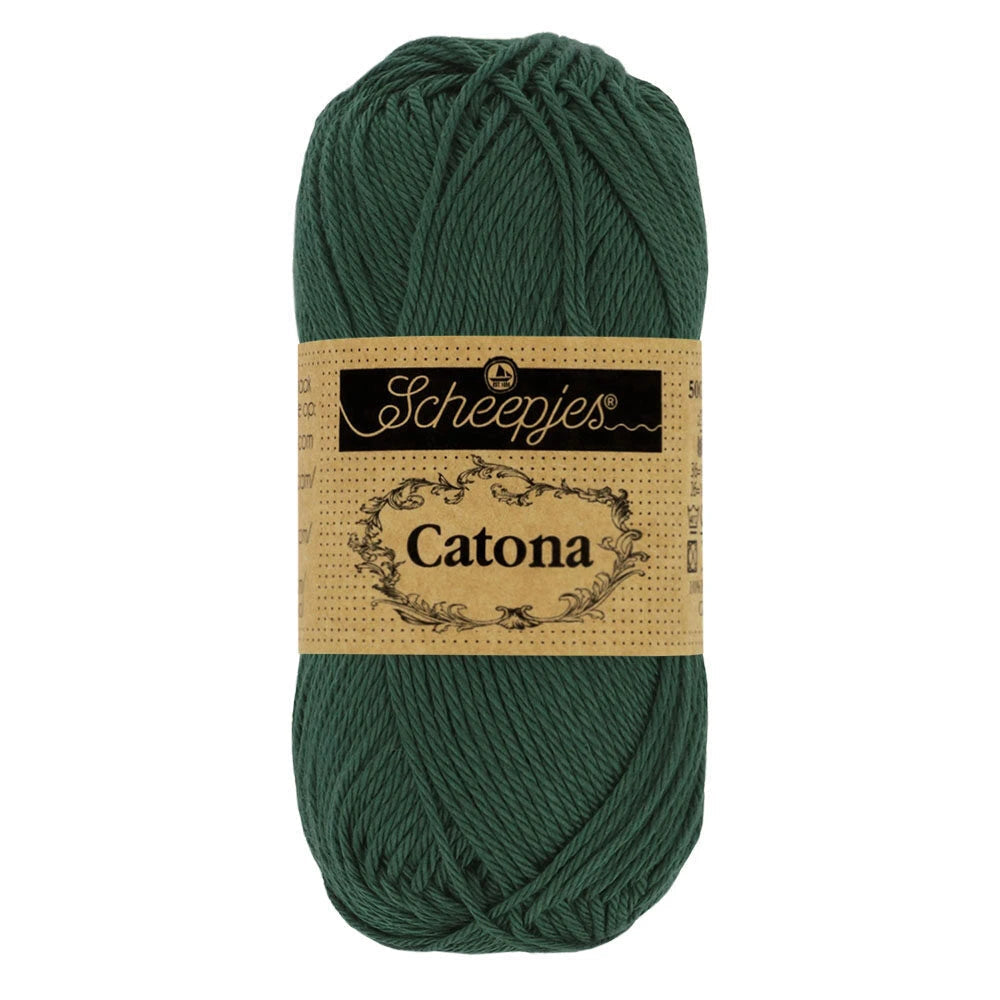Fil coton Catona Scheepjes 525 fir 50g idéal amigurumi crochet