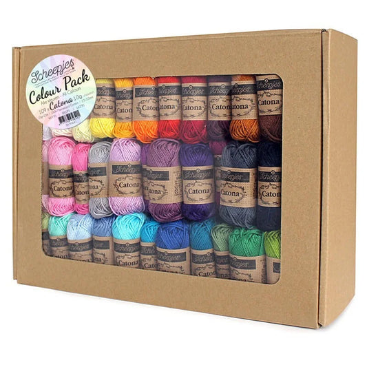 Coton Scheepjes-catona-colour-pack-amigurumi 109 couleurs
