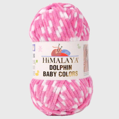Fil chenille : Dolphin Baby Colors - Himalaya LilyWools - Amigurumis et Crochets
