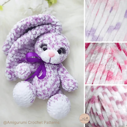 Fil chenille : Dolphin Baby Colors - Himalaya LilyWools - Amigurumis et Crochets