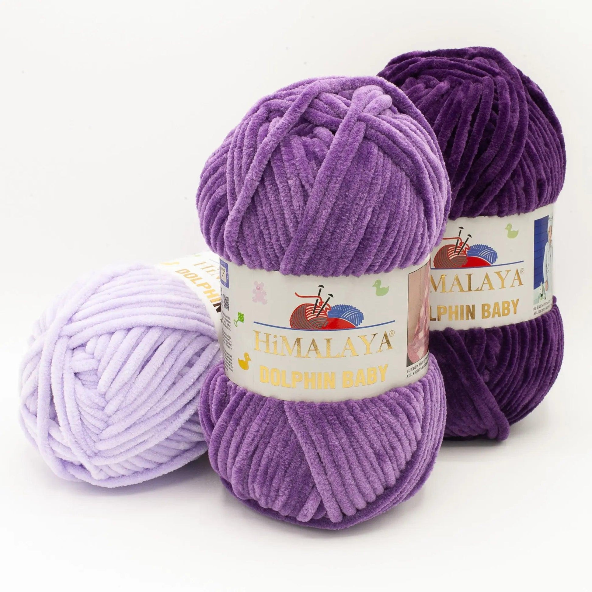 Amigurumi chenille yarn Dolphin Baby Himalaya - Main Image