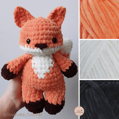 Fil chenille : Dolphin Baby - Himalaya LilyWools - Amigurumis et Crochets