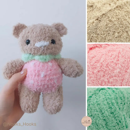 Fil fluffy : Toffee Baby - Himalaya LilyWools - Amigurumis et Crochets