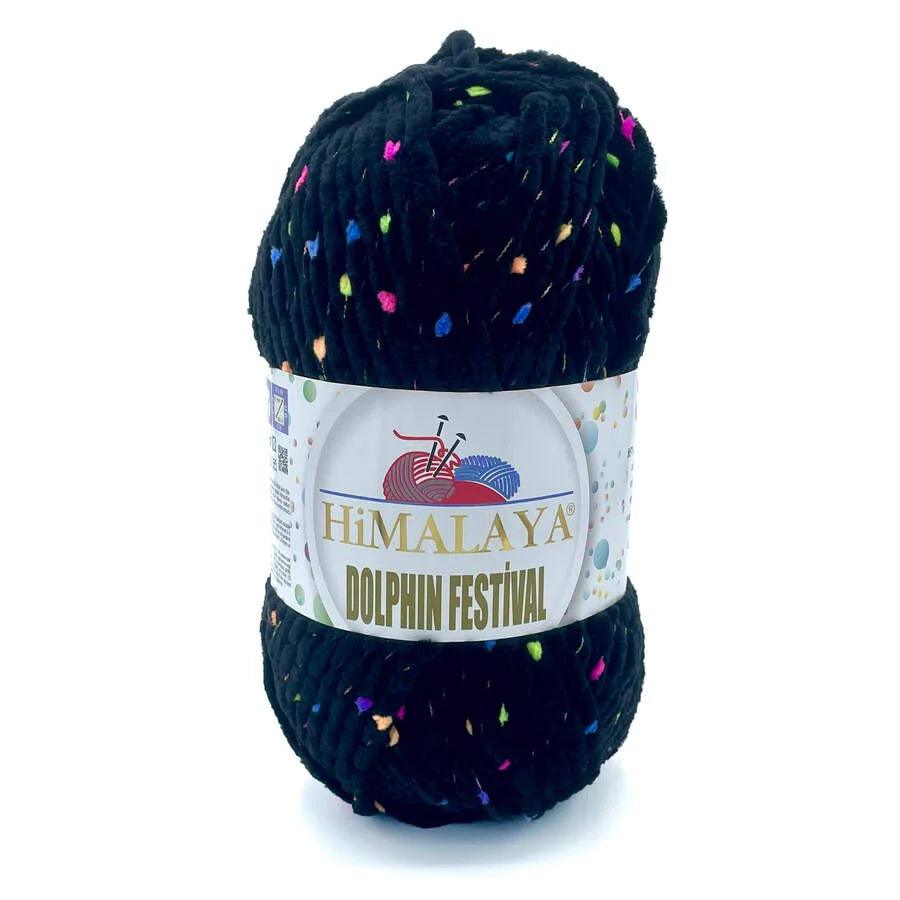 Fil chenille : Dolphin Festival - Himalaya LilyWools - Amigurumis et Crochets