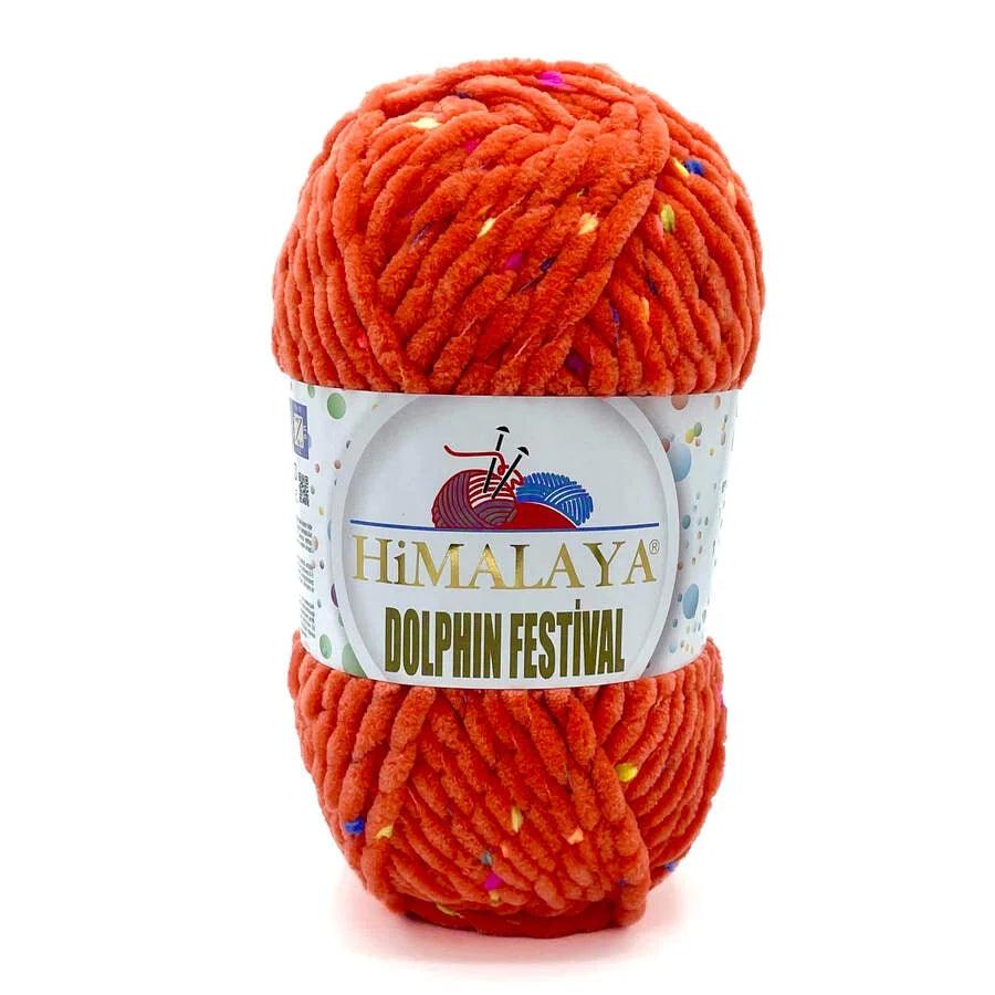 Fil chenille : Dolphin Festival - Himalaya LilyWools - Amigurumis et Crochets