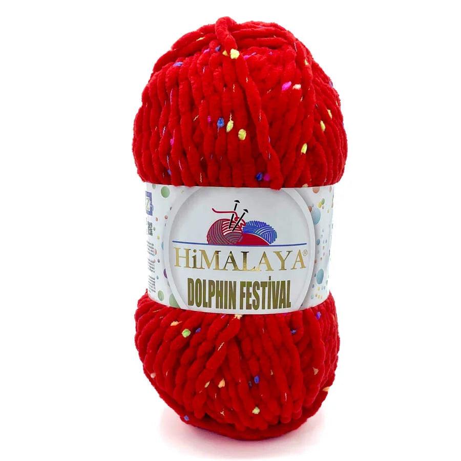 Fil chenille : Dolphin Festival - Himalaya LilyWools - Amigurumis et Crochets