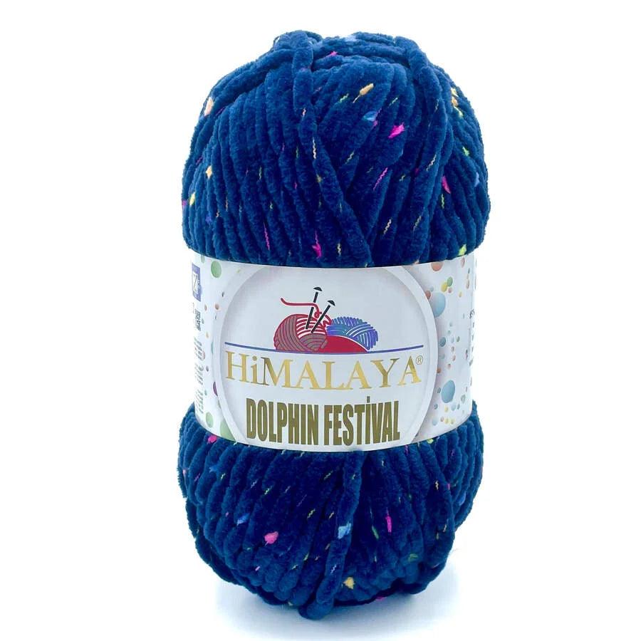 Fil chenille : Dolphin Festival - Himalaya LilyWools - Amigurumis et Crochets