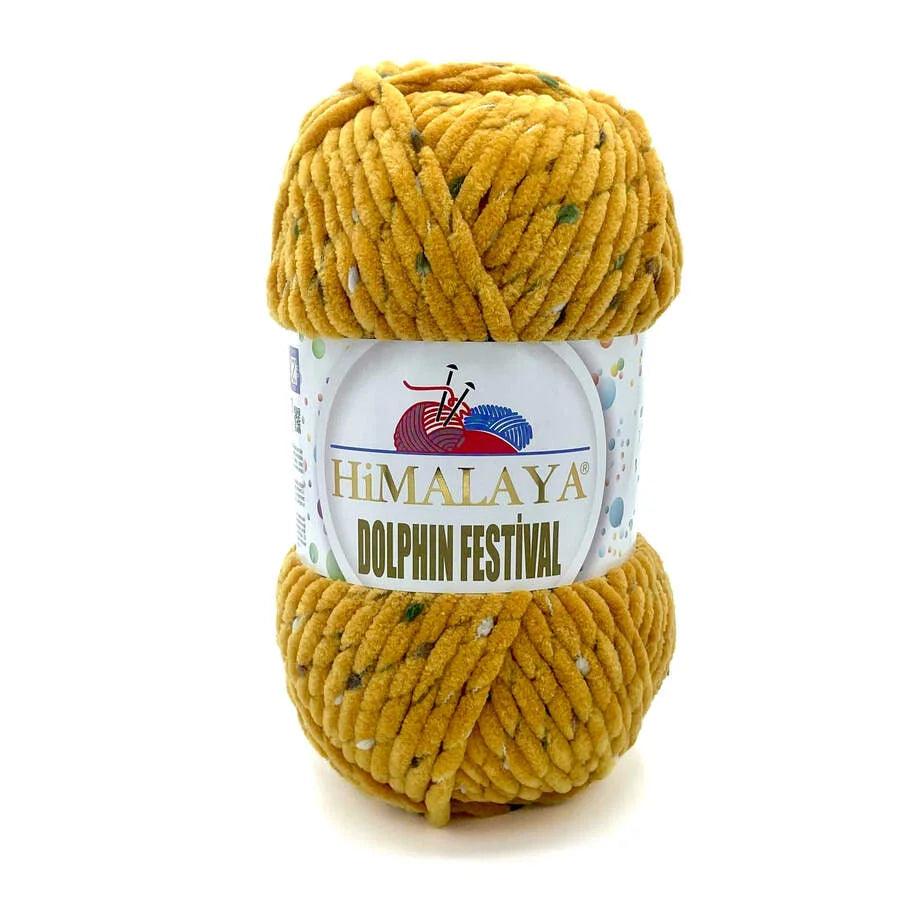 Fil chenille : Dolphin Festival - Himalaya LilyWools - Amigurumis et Crochets