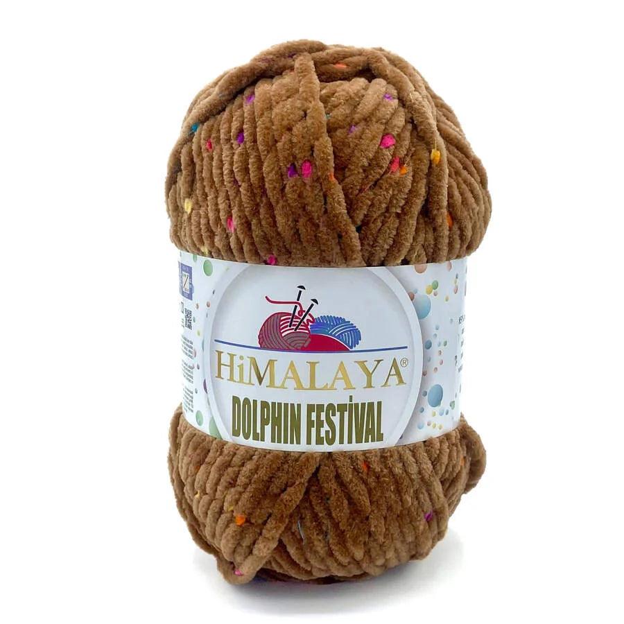 Fil chenille : Dolphin Festival - Himalaya LilyWools - Amigurumis et Crochets