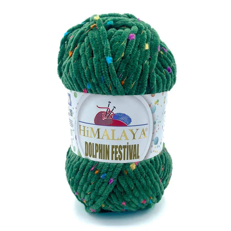 Fil chenille : Dolphin Festival - Himalaya LilyWools - Amigurumis et Crochets