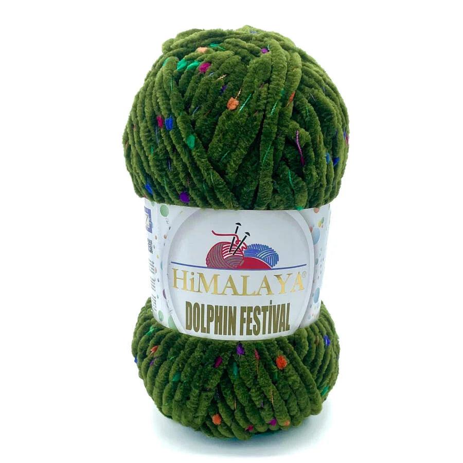 Fil chenille : Dolphin Festival - Himalaya LilyWools - Amigurumis et Crochets