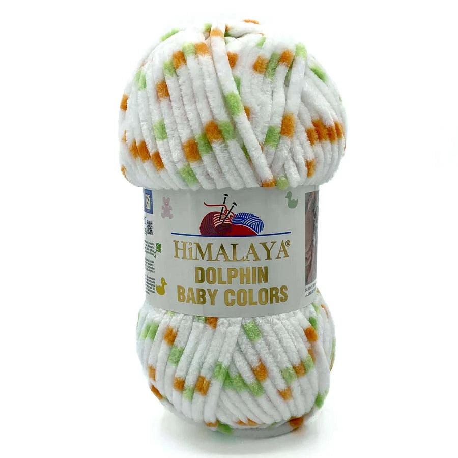Fil chenille : Dolphin Baby Colors - Himalaya LilyWools - Amigurumis et Crochets