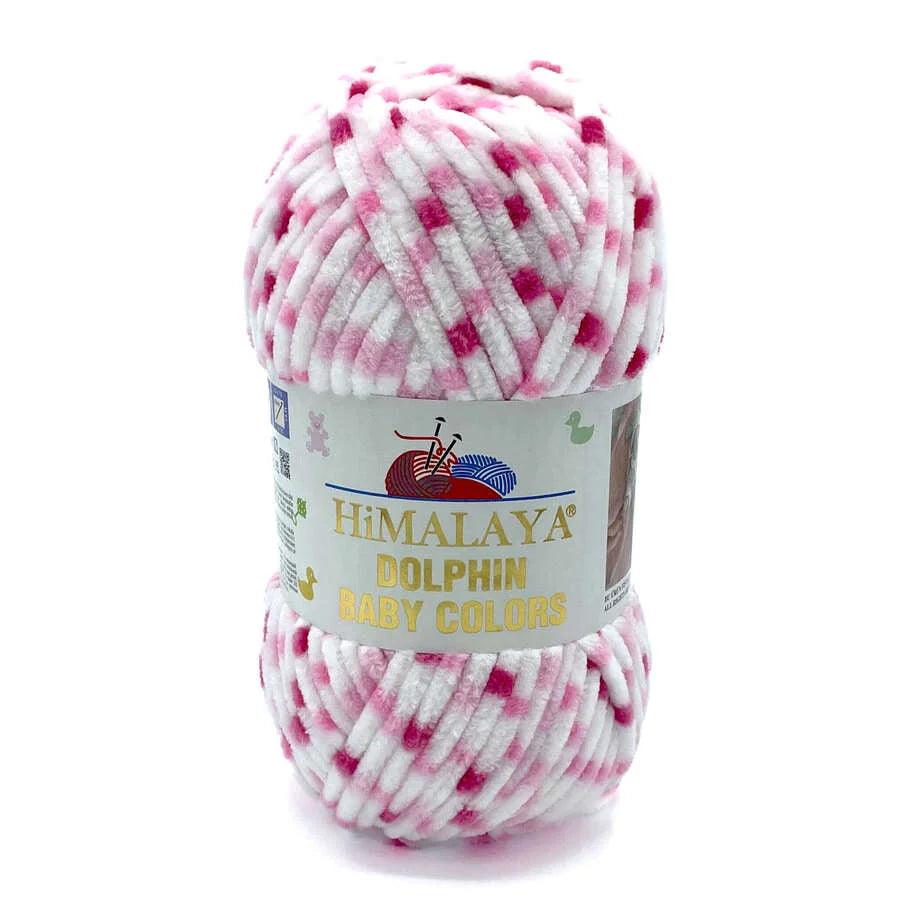 Fil chenille : Dolphin Baby Colors - Himalaya LilyWools - Amigurumis et Crochets