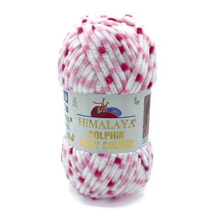 Fil chenille : Dolphin Baby Colors - Himalaya LilyWools - Amigurumis et Crochets