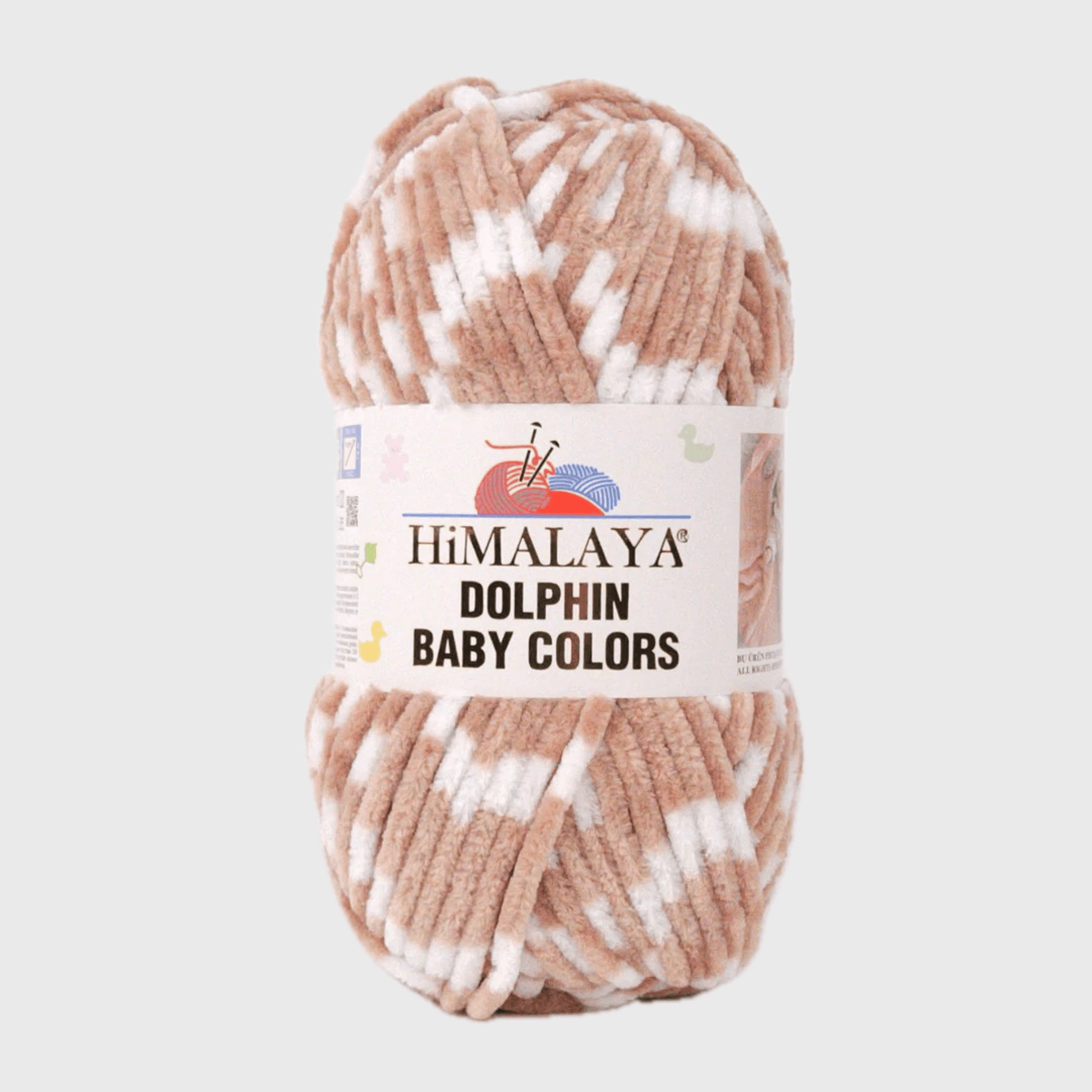 Fil chenille : Dolphin Baby Colors - Himalaya LilyWools - Amigurumis et Crochets