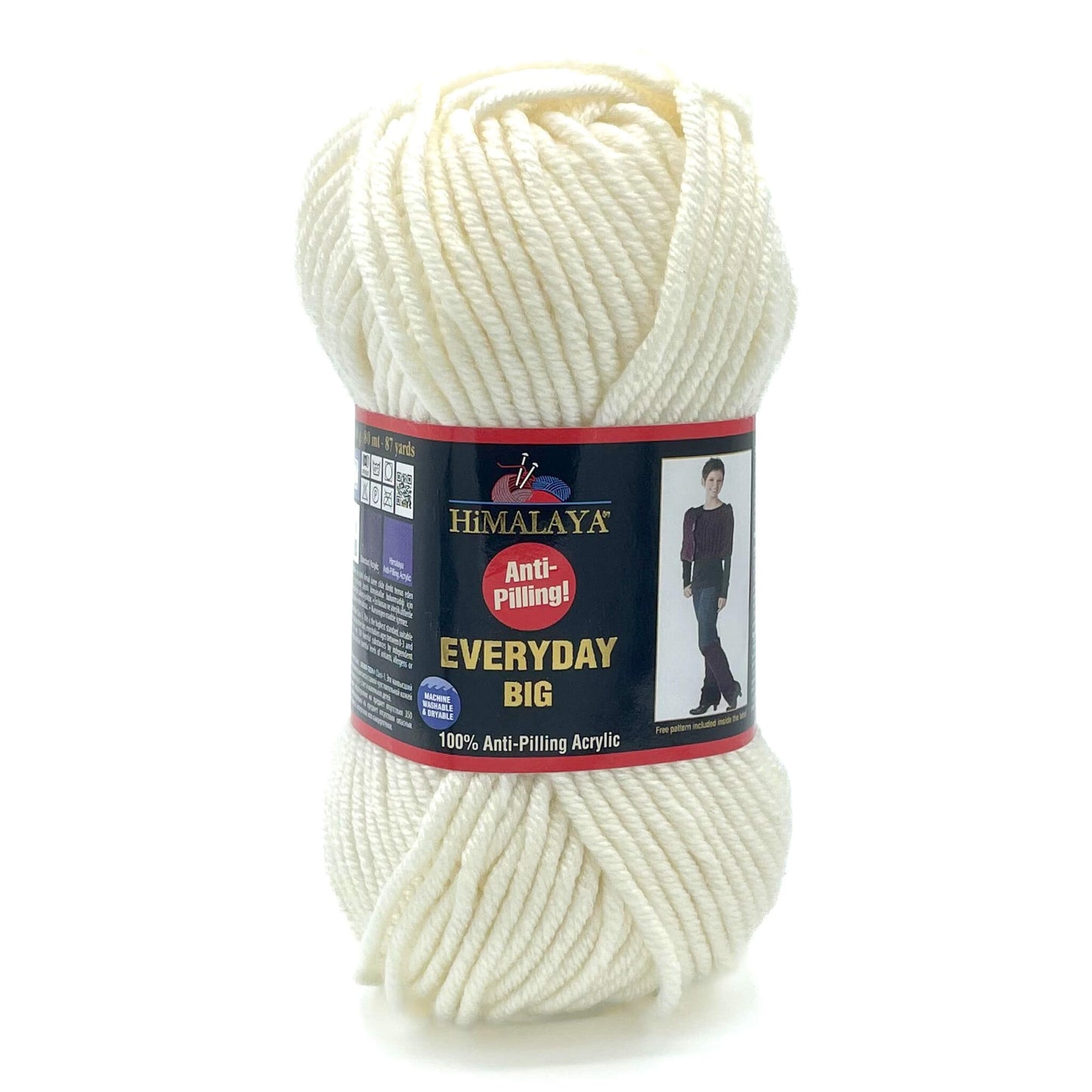 Fil acrylique : Everyday Big 100g - Himalaya LilyWools - Amigurumis et Crochets