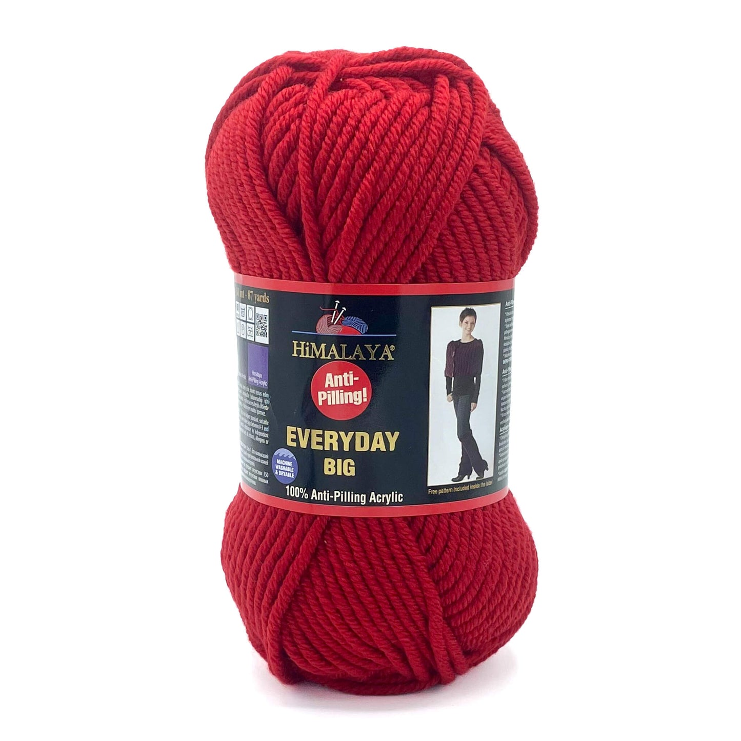 Fil acrylique : Everyday Big 100g - Himalaya LilyWools - Amigurumis et Crochets