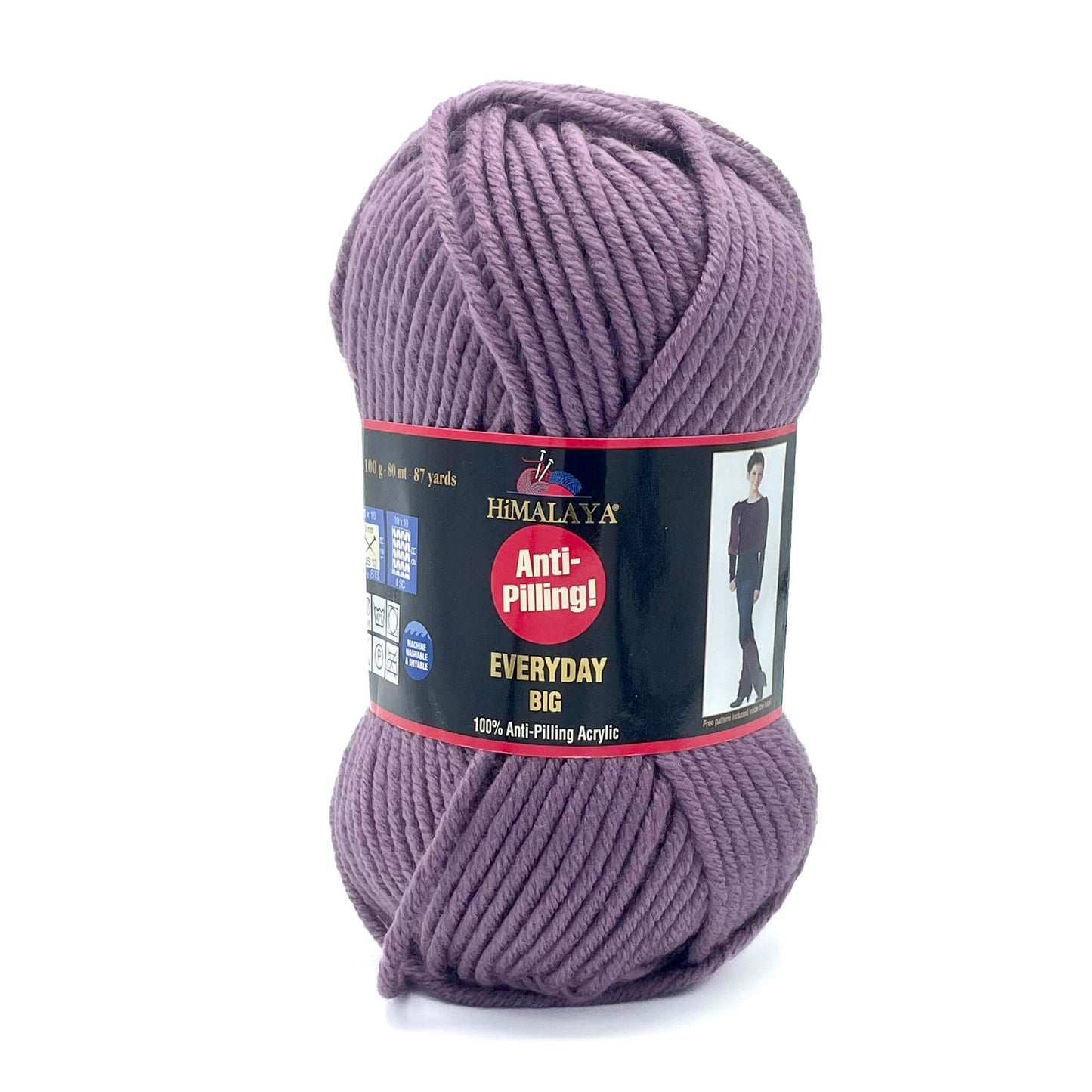 Fil acrylique : Everyday Big 100g - Himalaya LilyWools - Amigurumis et Crochets