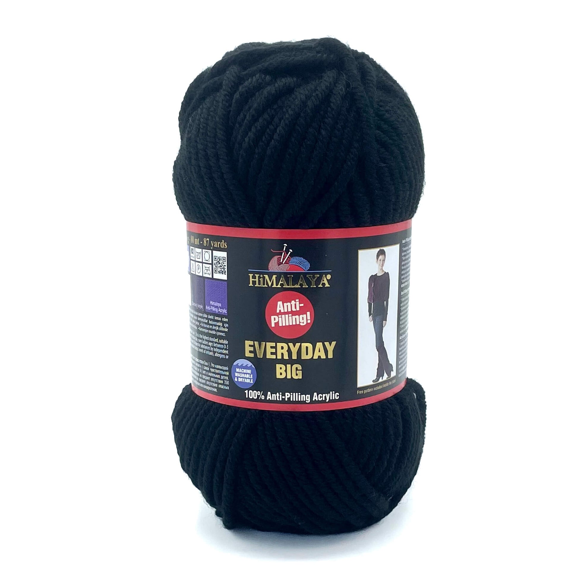 Fil acrylique : Everyday Big 100g - Himalaya LilyWools - Amigurumis et Crochets