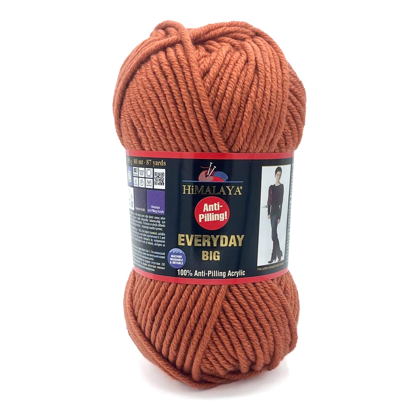 Fil acrylique : Everyday Big 100g - Himalaya LilyWools - Amigurumis et Crochets