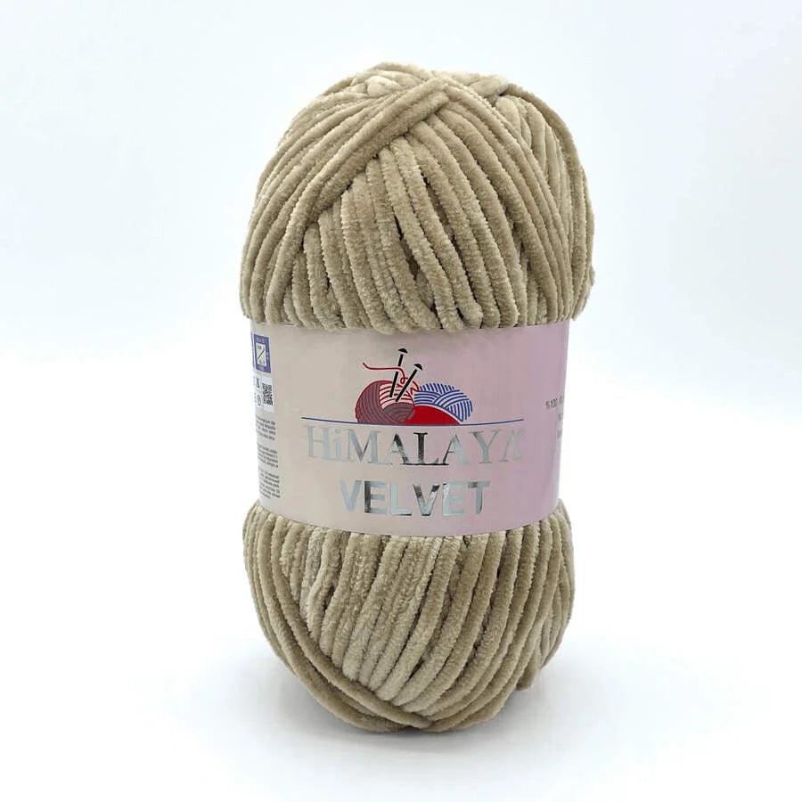 Fil chenille : Velvet - Himalaya LilyWools - Amigurumis et Crochets