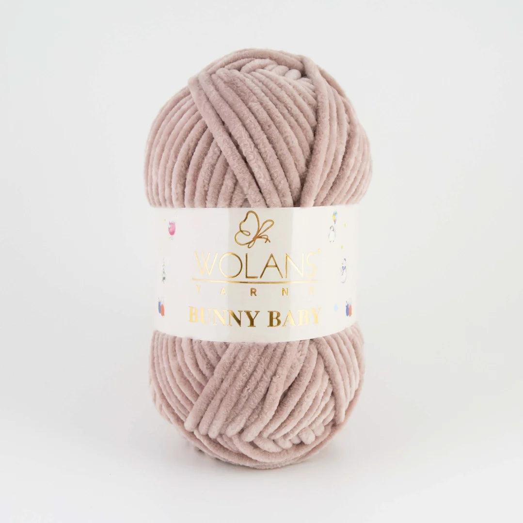 Fil chenille : Bunny Baby - Wolans Yarns LilyWools - Amigurumis et Crochets