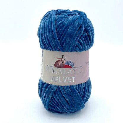 Fil chenille : Velvet - Himalaya LilyWools - Amigurumis et Crochets