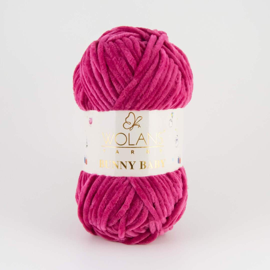 Fil chenille : Bunny Baby - Wolans Yarns LilyWools - Amigurumis et Crochets