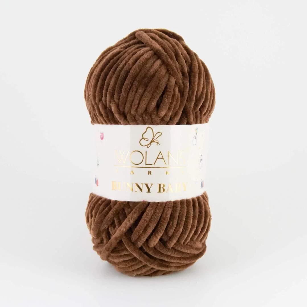 Fil chenille : Bunny Baby - Wolans Yarns LilyWools - Amigurumis et Crochets