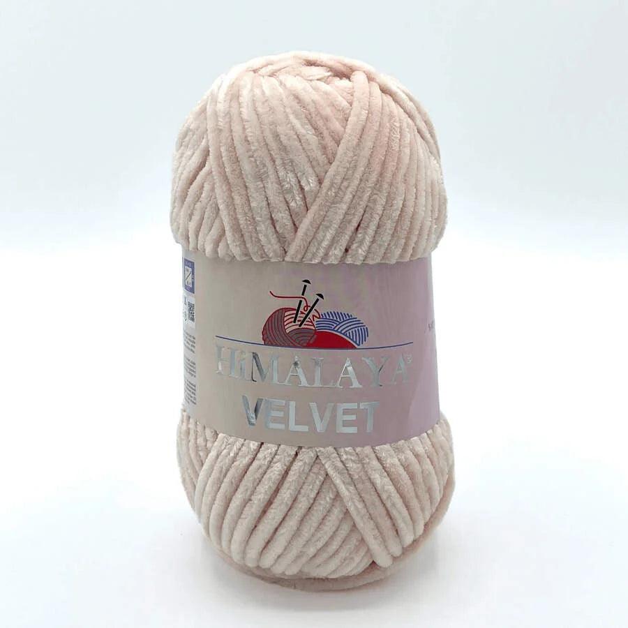 Fil chenille : Velvet - Himalaya LilyWools - Amigurumis et Crochets